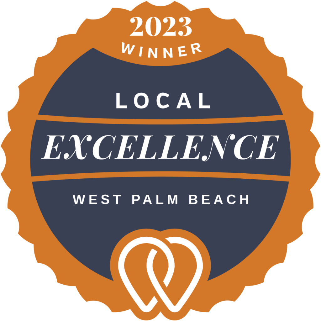 2023 West Palm Beach Local Excellence Award - Digital Marketing & Web Design