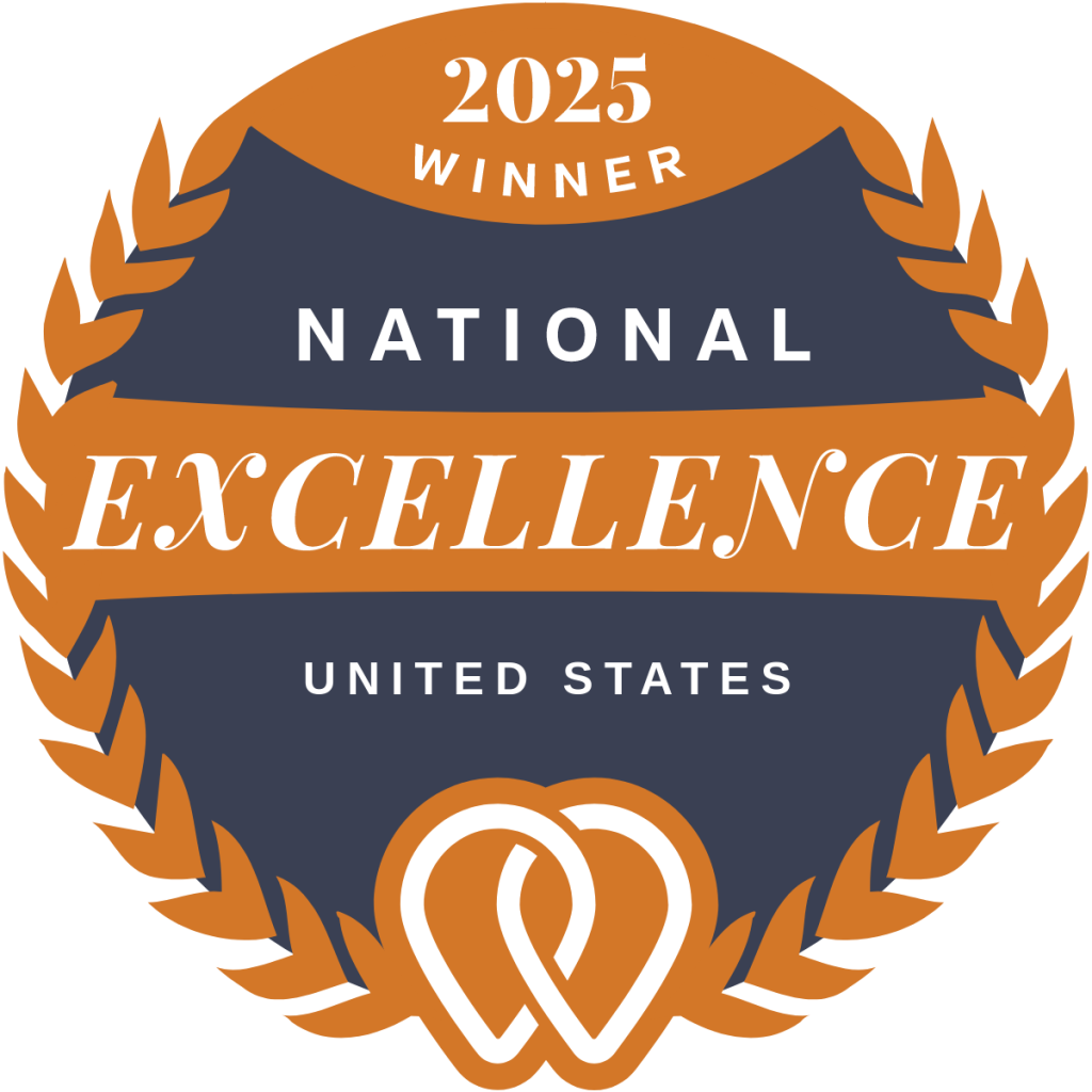 UpCity National Excellence 2025 Award - Digital Marketing & Web Design Agency - UltraWeb Labs