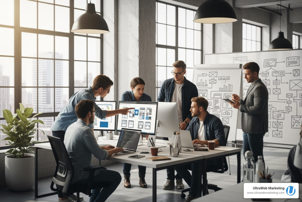 web design and development agency near me