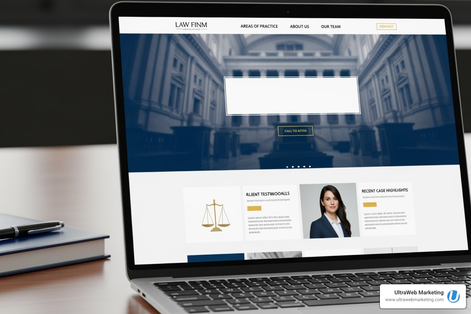 Website design for lawyers
