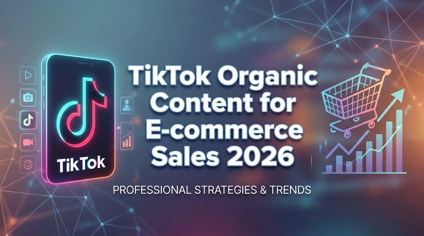 TikTok Organic Content for E-commerce Sales 2026