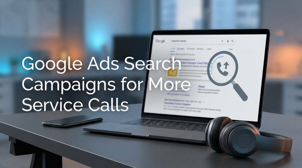 Google Ads Search Campaigns for More Service Calls